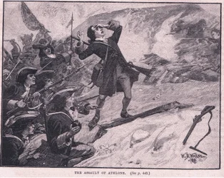 O ataque a Athlone AD 1691